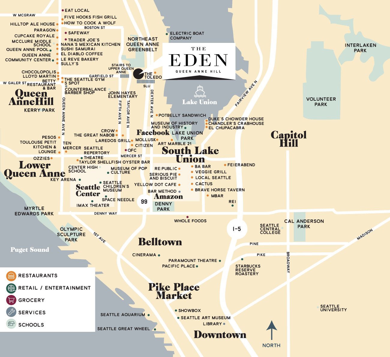 Neighborhood map