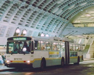 bus underground in seattle